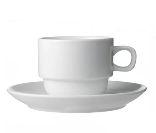 Kaffekop m. underkop