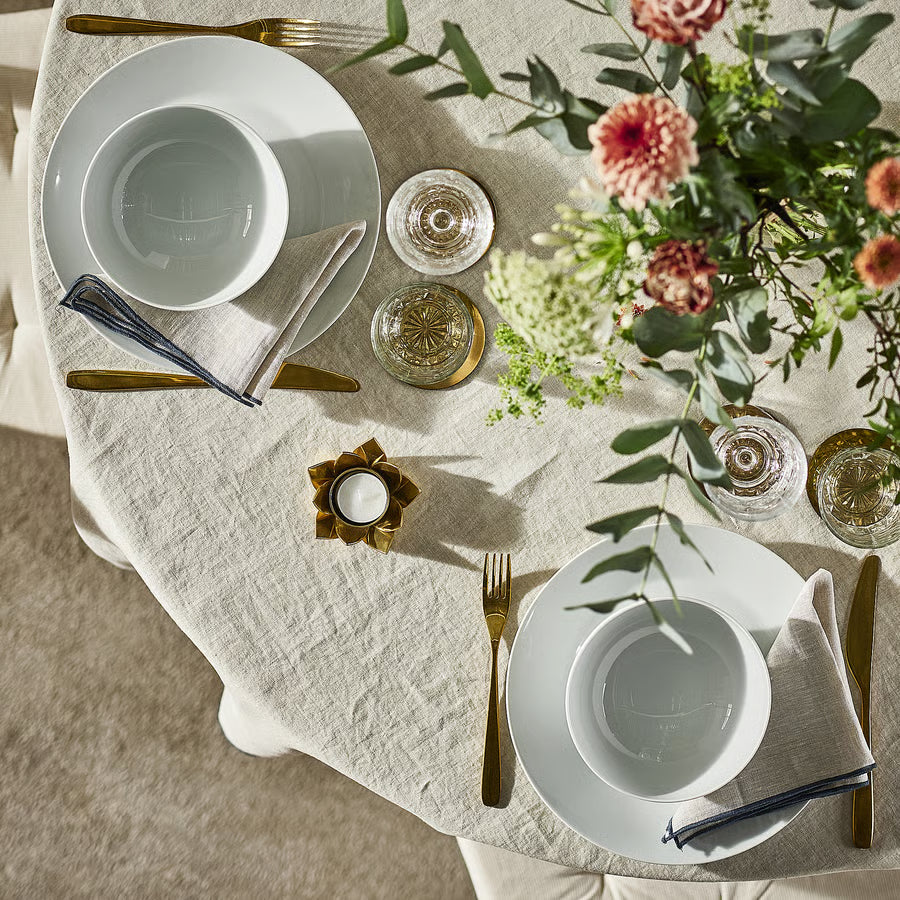 Middagstallerken (Porcelæn) - Marxens Udlejning